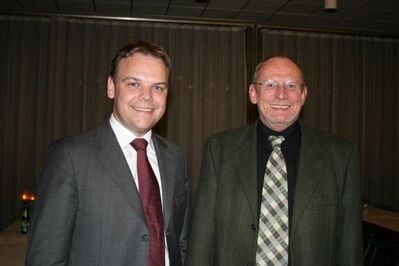 (von links): Ingo Rust MdL, Harald Blum