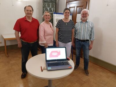 Rüdiger Kanzler, Sylvia Grüll, Sandra Gritsch und Thomas Scholz