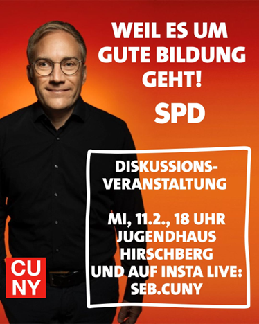 Bildungsgipfel mit MdL Sebastian Cuny